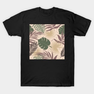 Hibiscus Camo Tropical Foliage T-Shirt